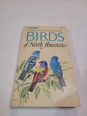 Birds of North America Vintage Bird Identification Field Guide Paperback